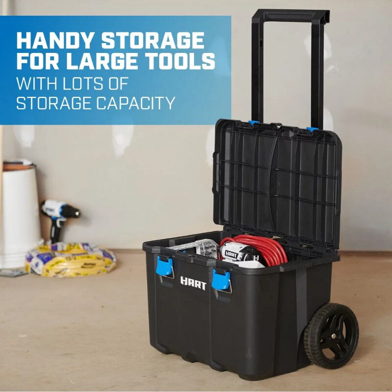 Thumbnail: HART Stack Cart, Mobile Tool Box for Hardware Storage, Fits 7 Parts Modular Sto