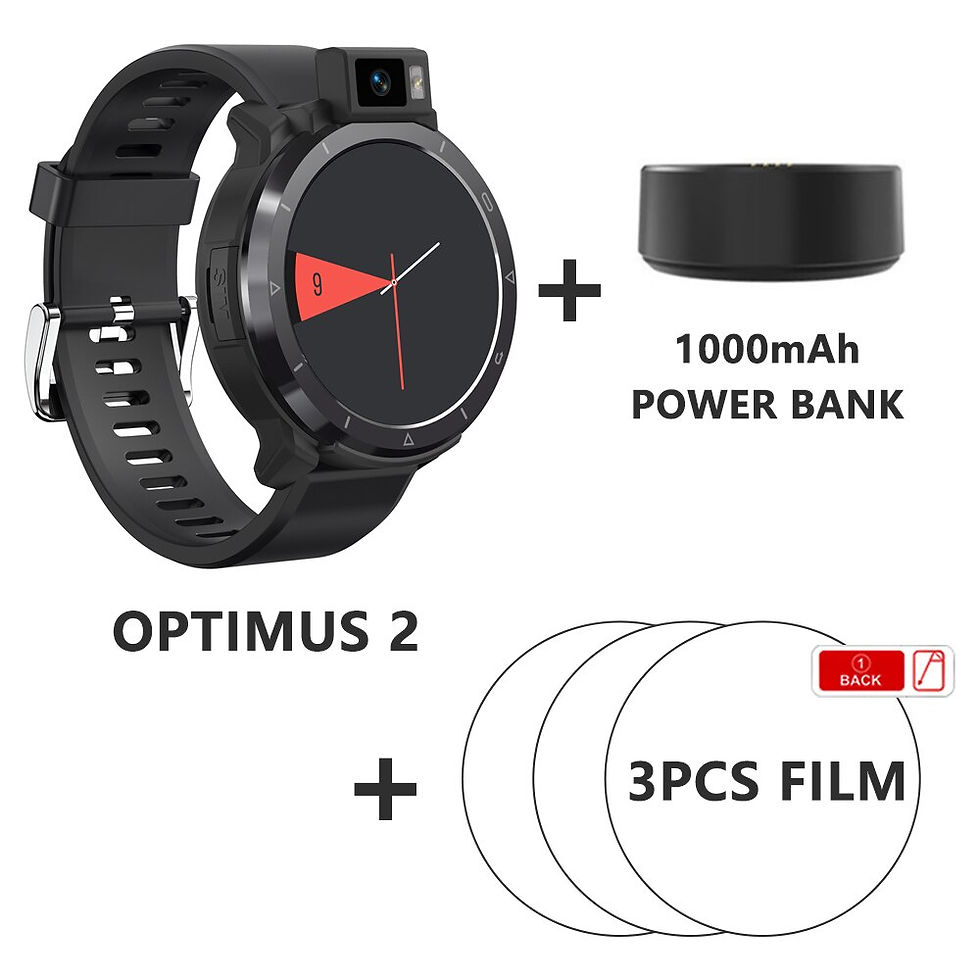 Thumbnail: KOSPET OPTIMUS 2 Ultra Smartwatch Android 4G GLONASS 4GB+128GB 13MP Rotatable C