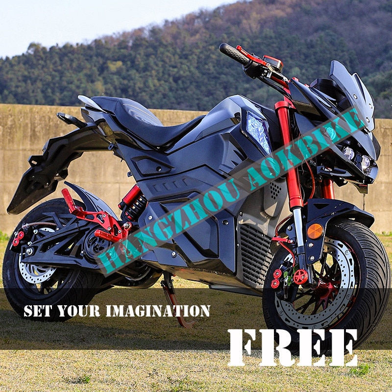 Miniature : Super Power E Bike Dirt Bike 3kW Motor 96V 20AH Battery 80KMS/H 1200W 2000W 20A