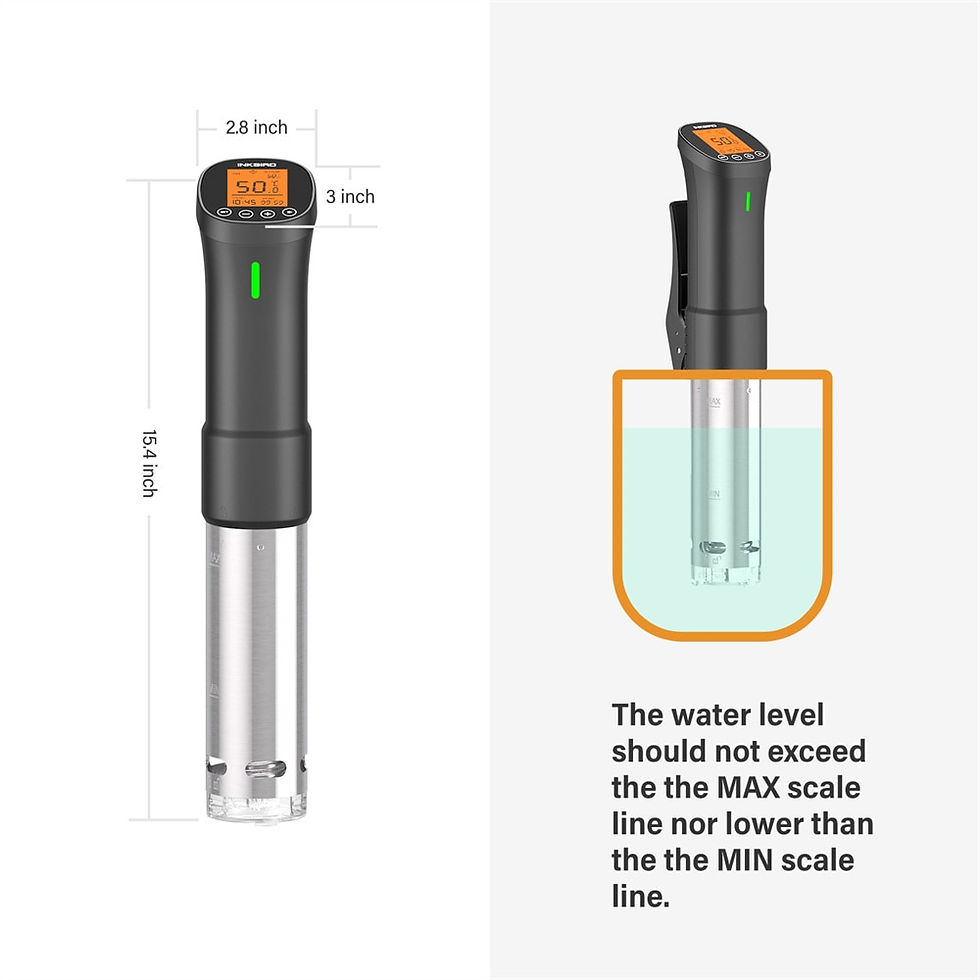 Thumbnail: INKBIRD Culinary Sous Vide ISV-200W Wi-Fi Precision Cooker Powerful&Durable Imm