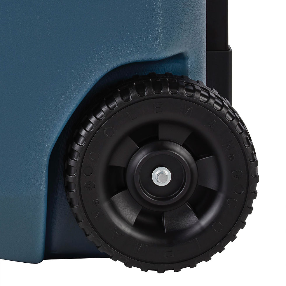 الصورة المصغرة: Coleman 50-Quart Xtreme 5-Day Hard Cooler with Wheels, Slate