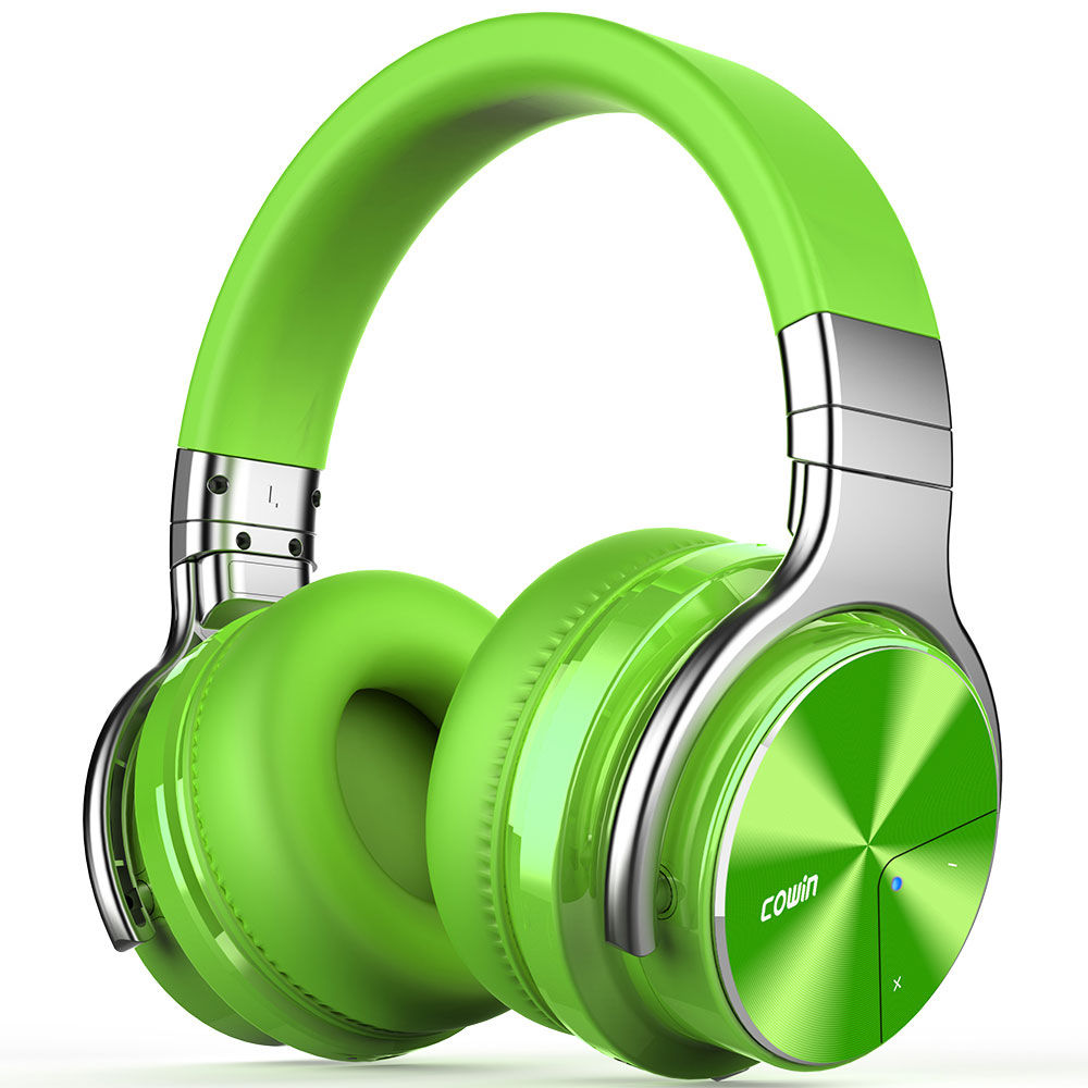 Active Noise Cancelling Bluetooth Headphones Wireless Bluetooth Headset Over Ea