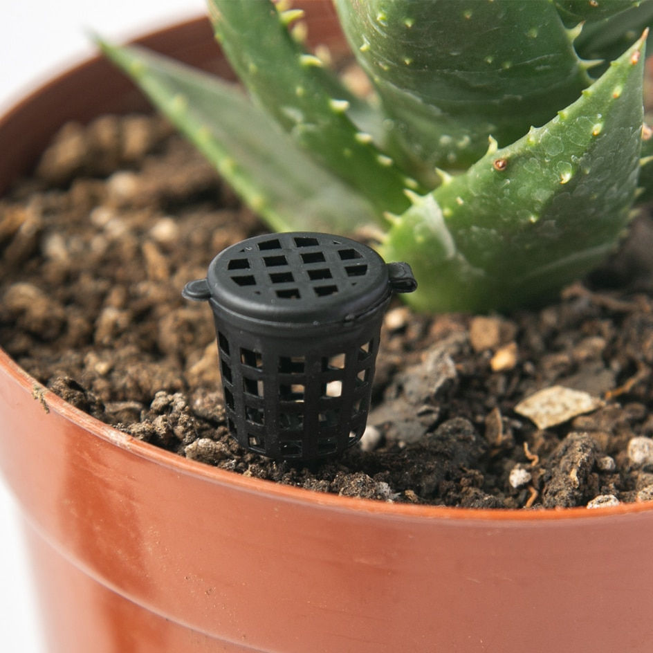 Miniature : 50 PCS Fertilizer Basket With Lid Portable Fertilizer Box Park Bonsai Fertilize