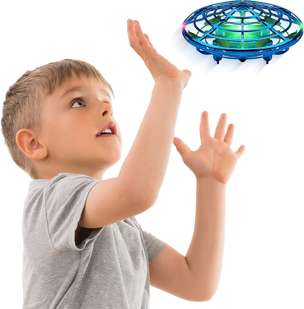 Миниатюра: Force1 Scoot Hand Operated Drone for Kids or Adults - Hands Free Motion Sensor 