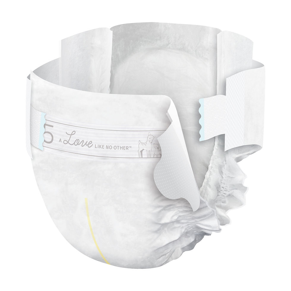 Miniaturbild: Bambo Nature Dream Baby Diapers - Disposable, Eco-Friendly - Size 5, 27-40 lbs,