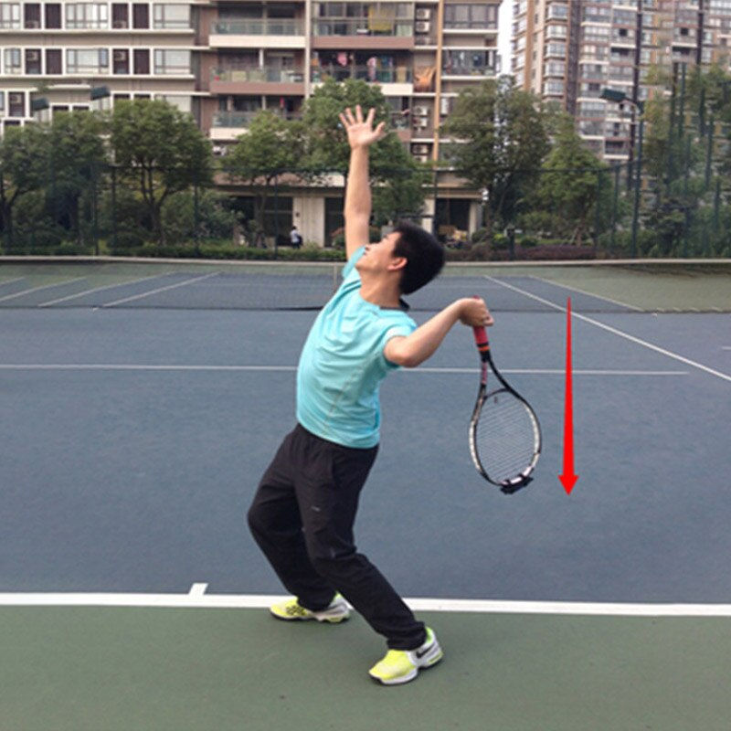 Thumbnail: Tennis Trainer Portable Swing Weight Control Set Sports Training Tool Tenis Acc