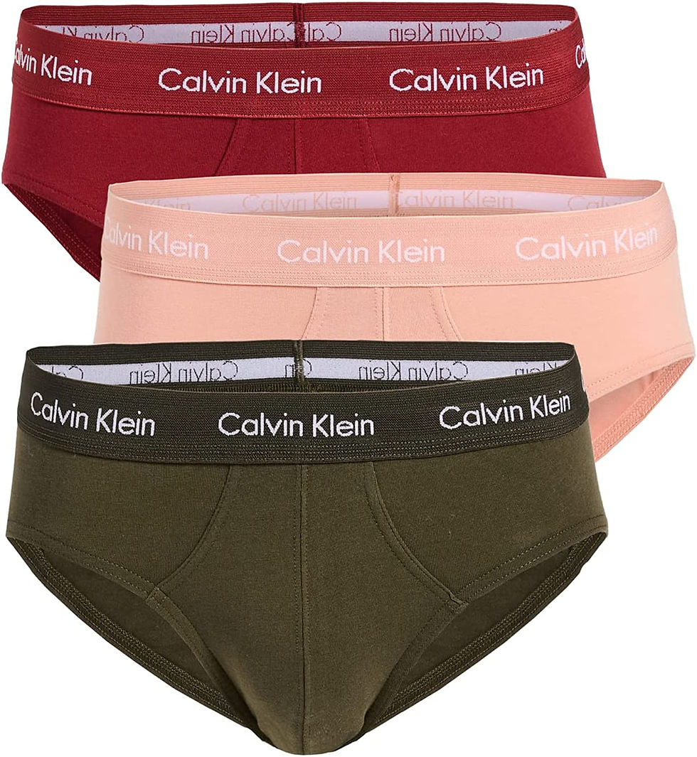 Thumbnail: Calvin Klein Men's Cotton Stretch 3-Pack Hip Brief
