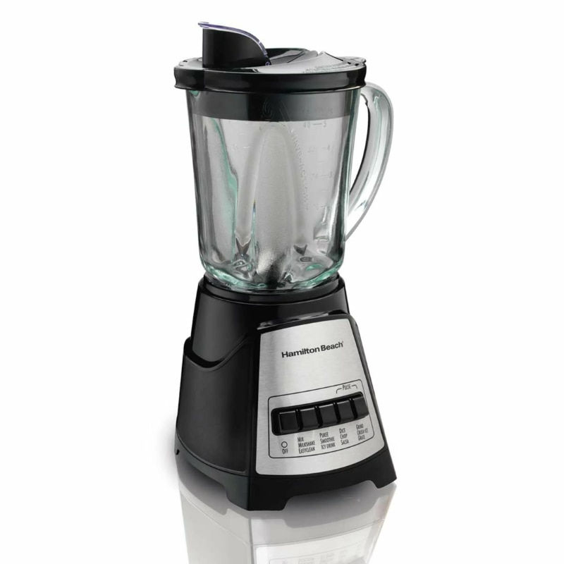 Thumbnail: Hamilton Beach Power Elite 700W Multi-Function Blender with Mess-free 40oz. Gla