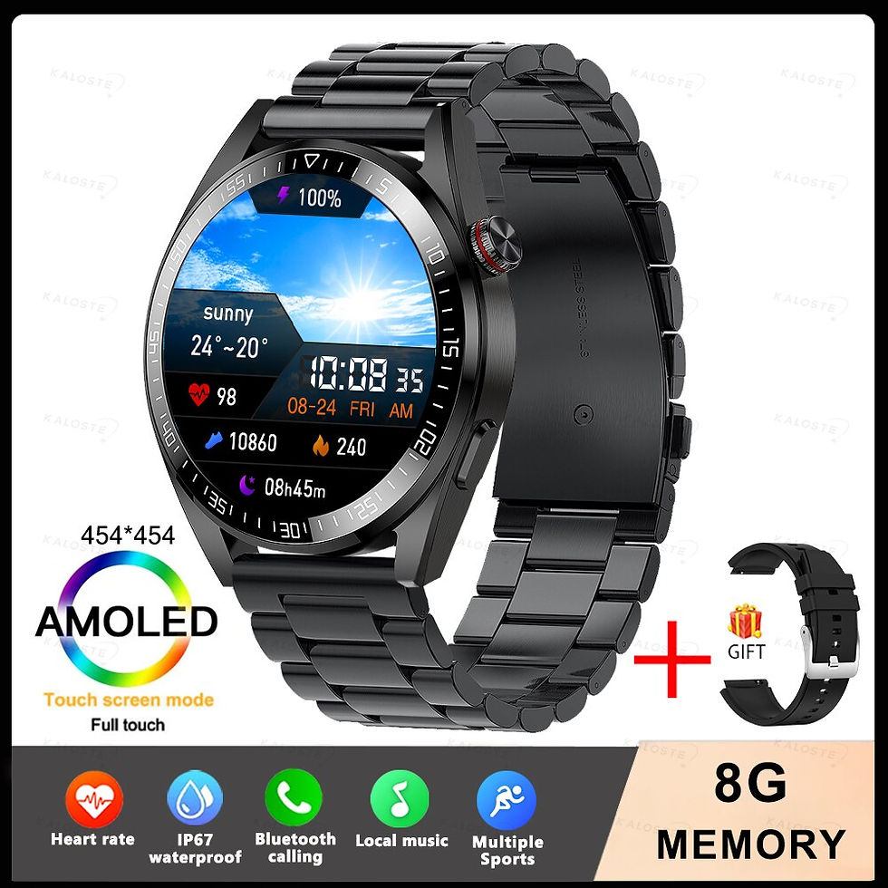 Thumbnail: 2023 New 454*454 Screen Smart Watch Men Always Display The Time Bluetooth Call 
