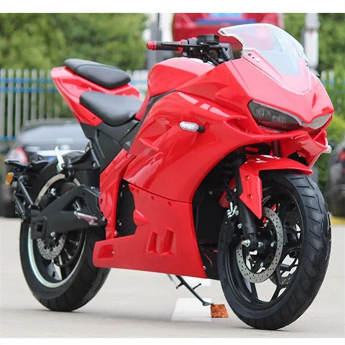 Миниатюра: Electric Motorcycle 3000W 50MPH Lithium Battery High Speed Powerful Racing Moto