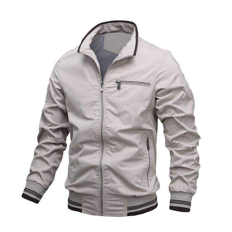 Thumbnail: Autumn Winter Military Jacket Air Force Casual Cargo Jacket Men Clothing