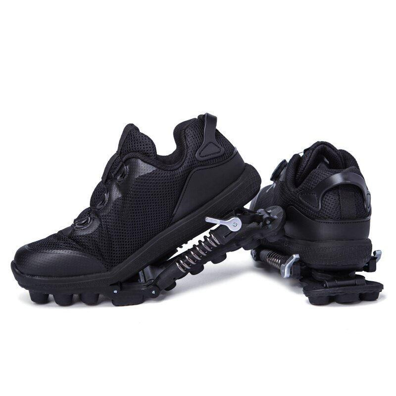 Thumbnail: Mechanical running shoes Bouncing Spring shock absorption running Shoes Women m