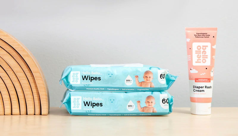 Miniaturbild: Hello Bello Baby Wipes, Unscented (Choose Your Count)