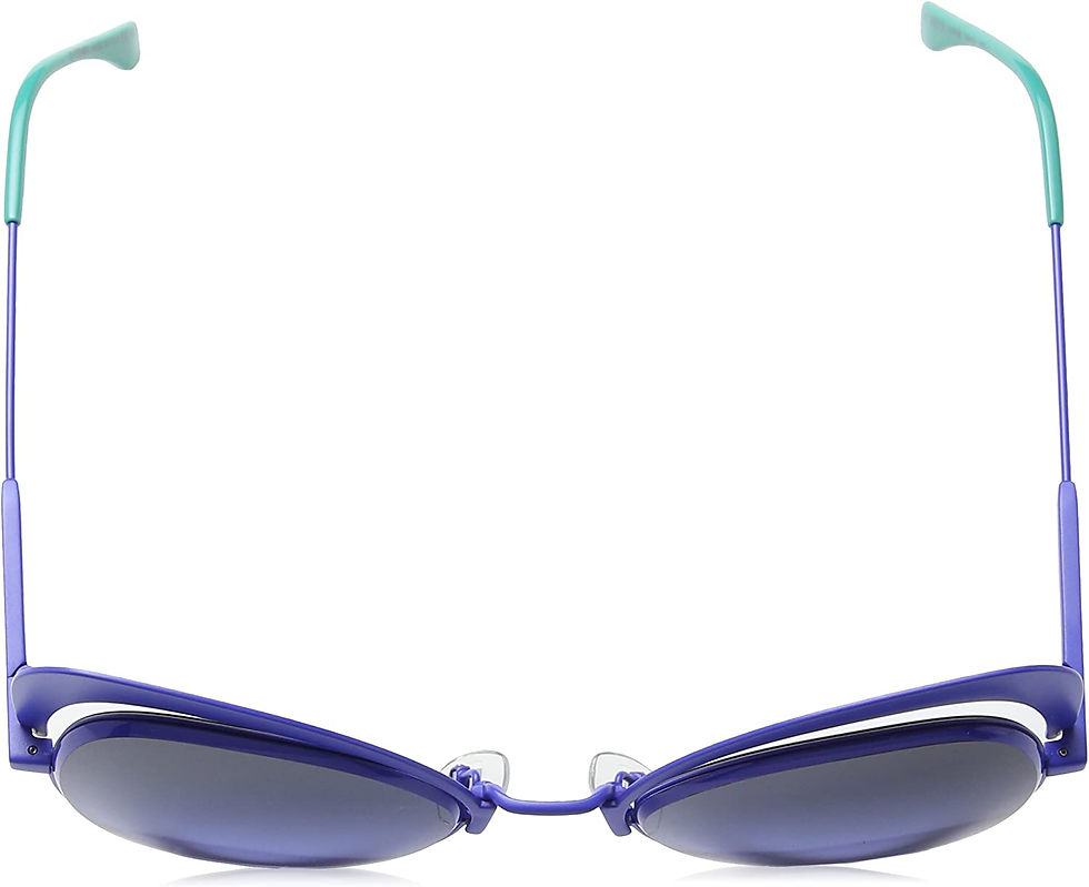 Thumbnail: Fendi Eyeshine Blue Gradient Cat Eye Ladies Sunglasses FF 0247/S PJP/GB 54