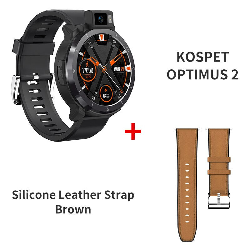 Thumbnail: KOSPET OPTIMUS 2 Ultra Smartwatch Android 4G GLONASS 4GB+128GB 13MP Rotatable C
