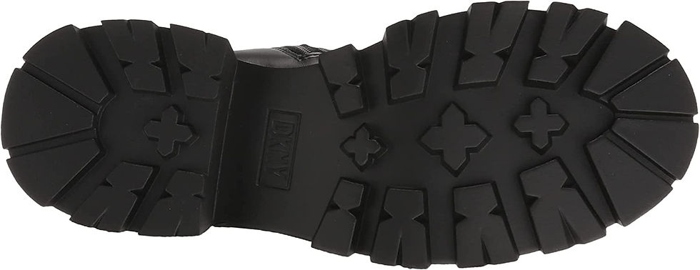 Thumbnail: DKNY Women's Lace-up Lug Sole Combat Boot Fashion