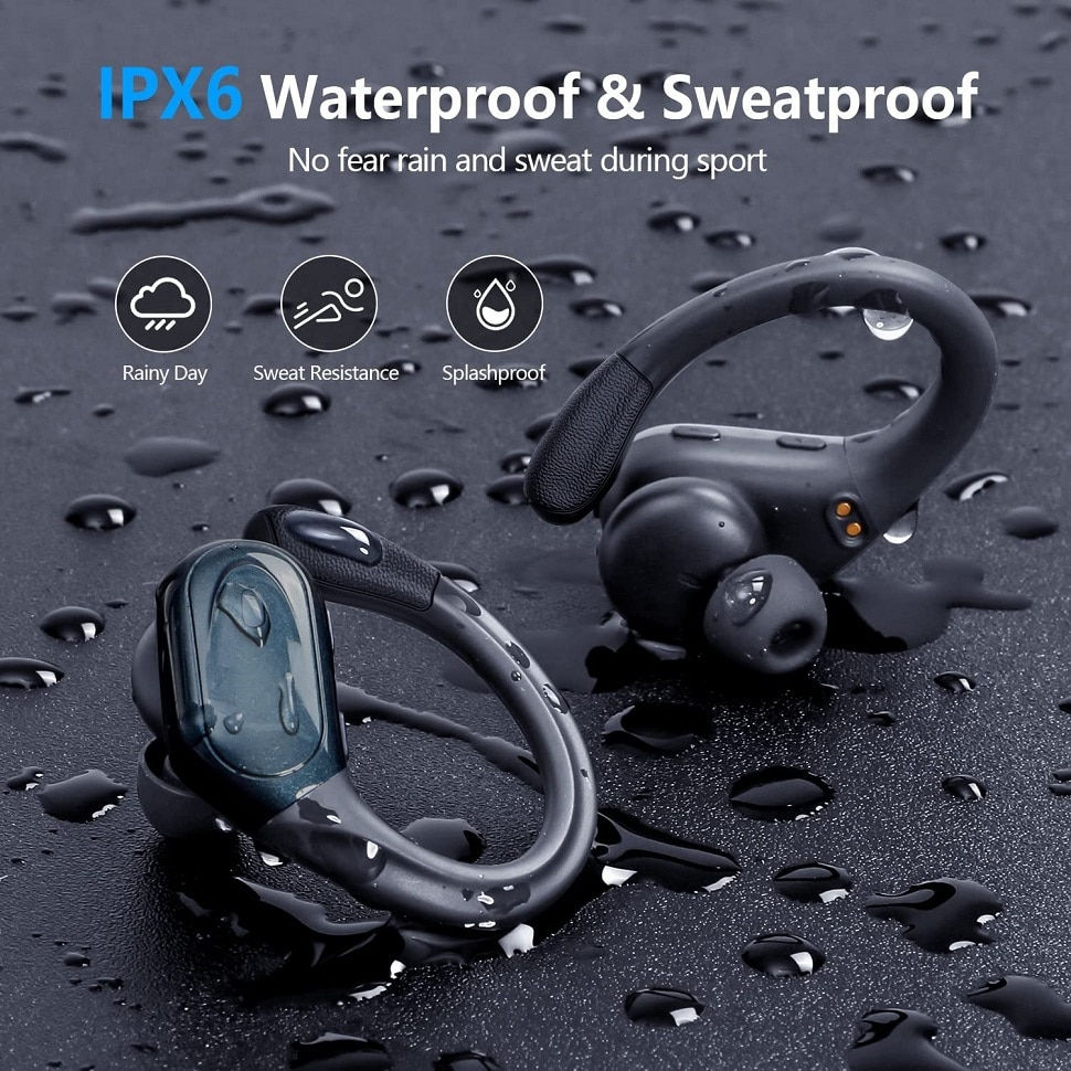 Миниатюра: Bluetooth 5.3 Earphones True Wireless Headphones with Mic Button Control Noise 
