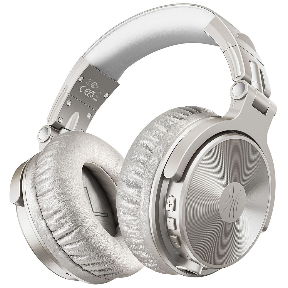 الصورة المصغرة: Bluetooth Wireless Headphones With Microphone 110Hr Foldable Over Ear Bluetooth