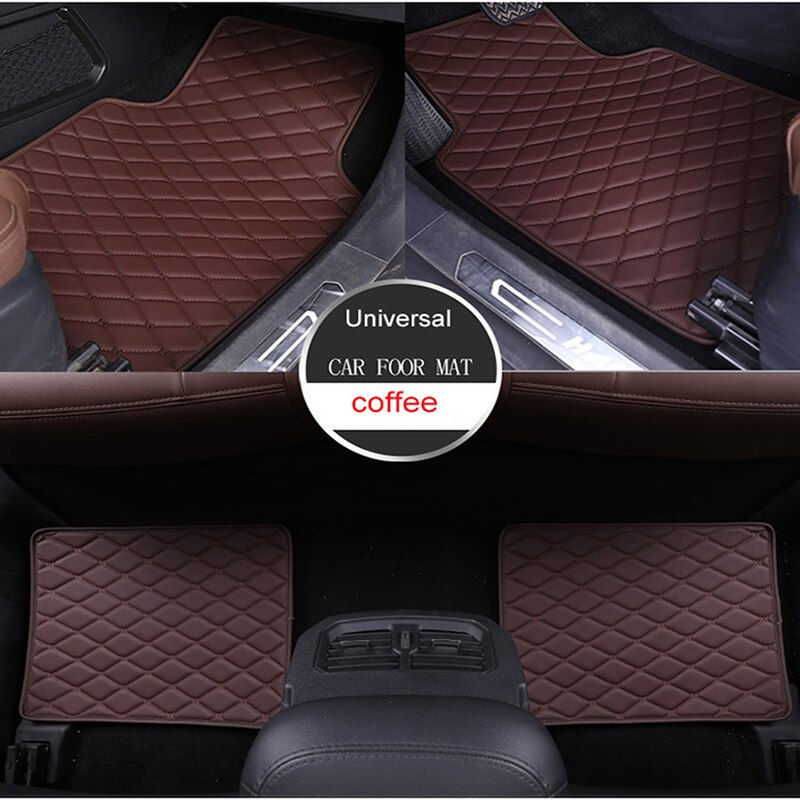 Miniature : Universal leather car floor mats for Mercedes Benz W203 W210 W211 AMG W204 A B 