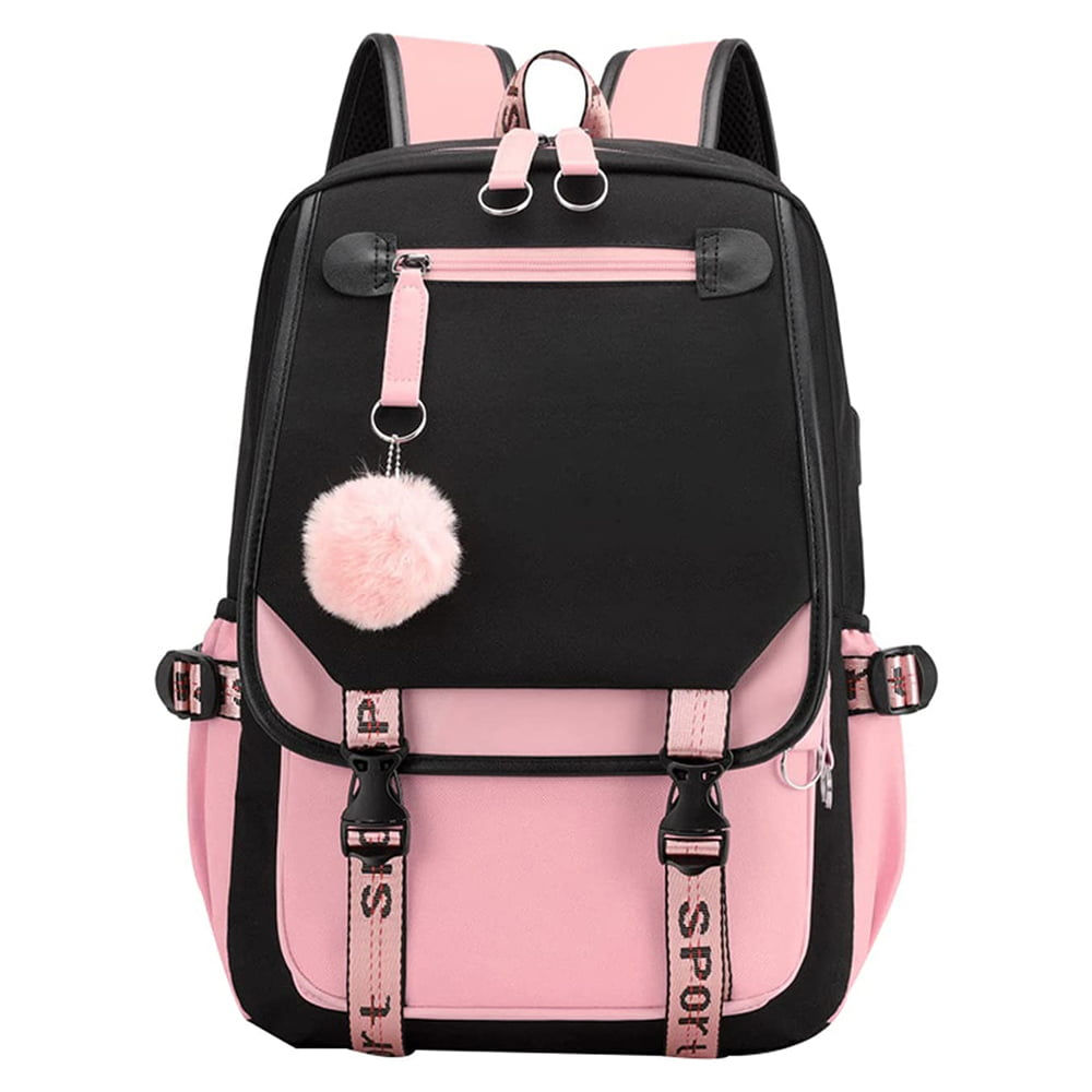 Inadays School Backpack Girls Bookbag, Heavy Duty Kids Backpack 21L Children Sc