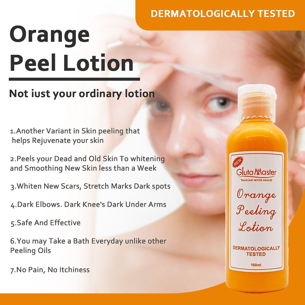 Миниатюра: Gluta Master Orange Peeling Lotion Remove Dead Skin Exfoliating Whitening and S