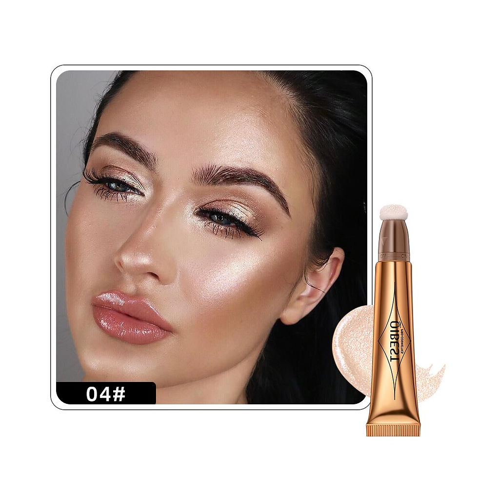 Miniatura: 6 Colors Liquid Face Blusher Eyeshadow Cheeks Makeup with Cushion Applicator Li