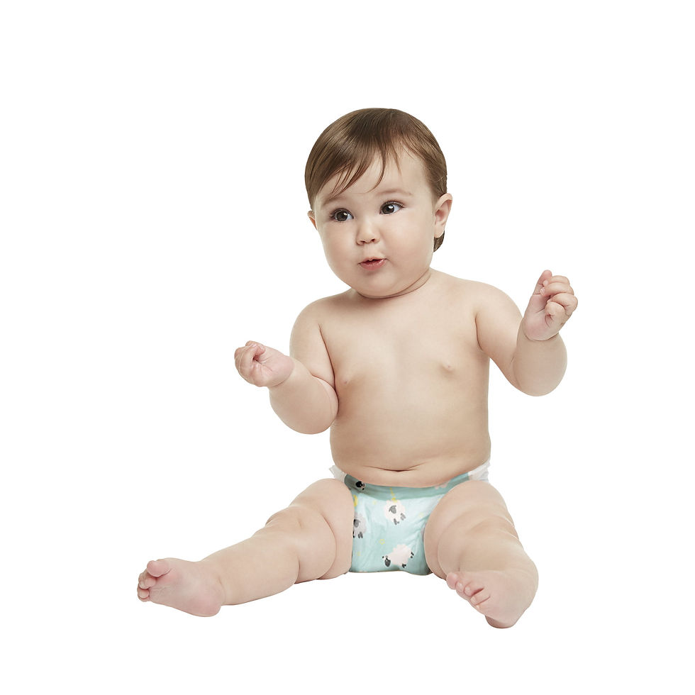 Miniaturbild: The Honest Company Overnight Baby Diapers, Sleepy Sheep, Size 5, 44 ct