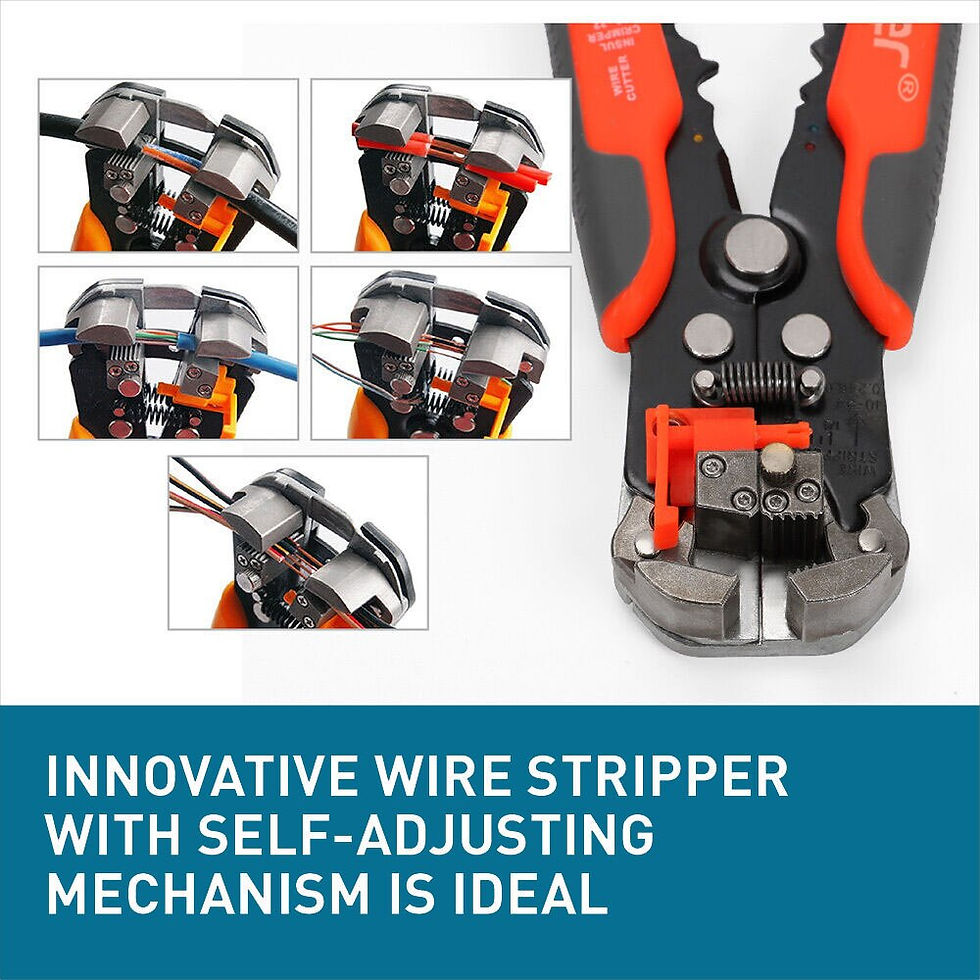 Thumbnail: Professional Electrician Wire Tool Cable Wire Stripper Cutter Crimper Automatic