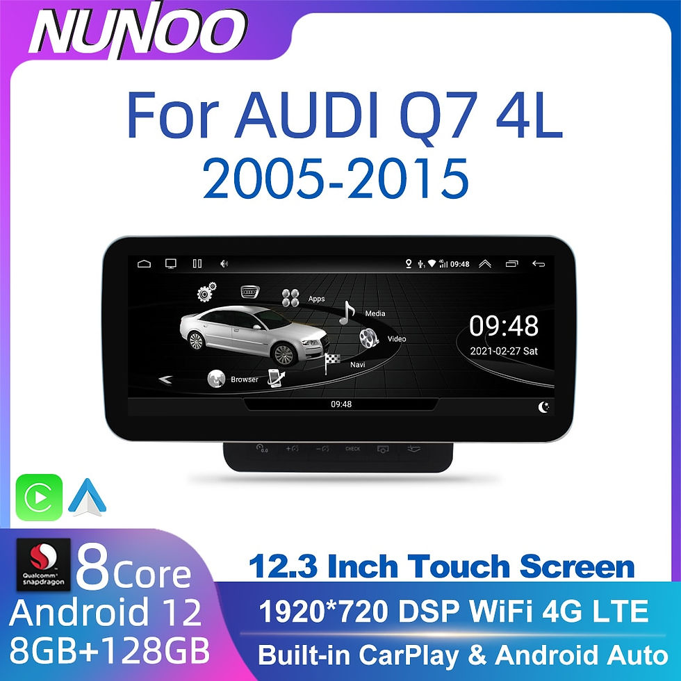 Thumbnail: Android 12 Car Screen Player For Audi Q7 4L 2005-2015 GPS Navi Multimedia Stere