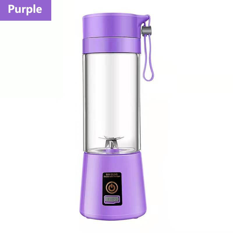 Thumbnail: 6-Blade Cutter Portable Blender USB Mixer Electric Juicer Machine Smoothie Blen