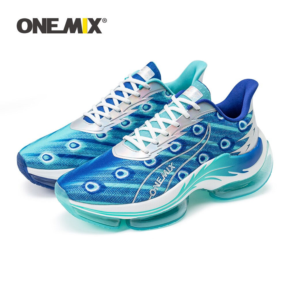 ONEMIX 2023 New Running Shoes for Men Air Cushion Athletic Couple Trainers Spor