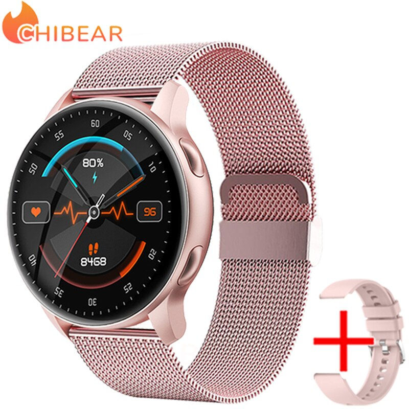 Thumbnail: 2023 ChiBear Call Remind Smart Watch Men Women Screen Always Show Time 360*360A