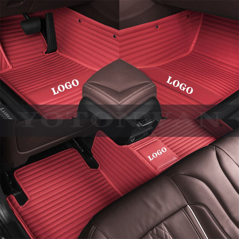 Miniature : YOTONWAN Luxury 7D Custom Logo Leather Car Floor Mat For Honda All Models Civic