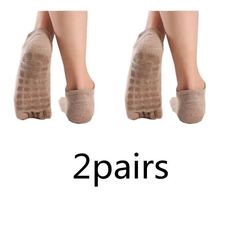 Thumbnail: Five Fingers Socks Men Winter Autumn Toe Socks Solid Fashion Sport Cotton Fitne