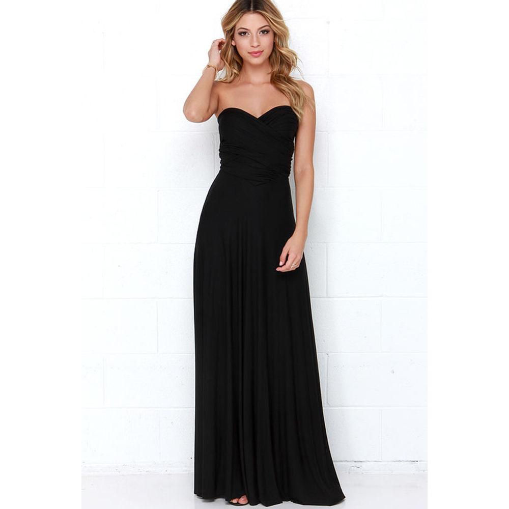 Ladies Sexy Women Maxi Club Dress Bandage Long Party Multiway Swing Convertible