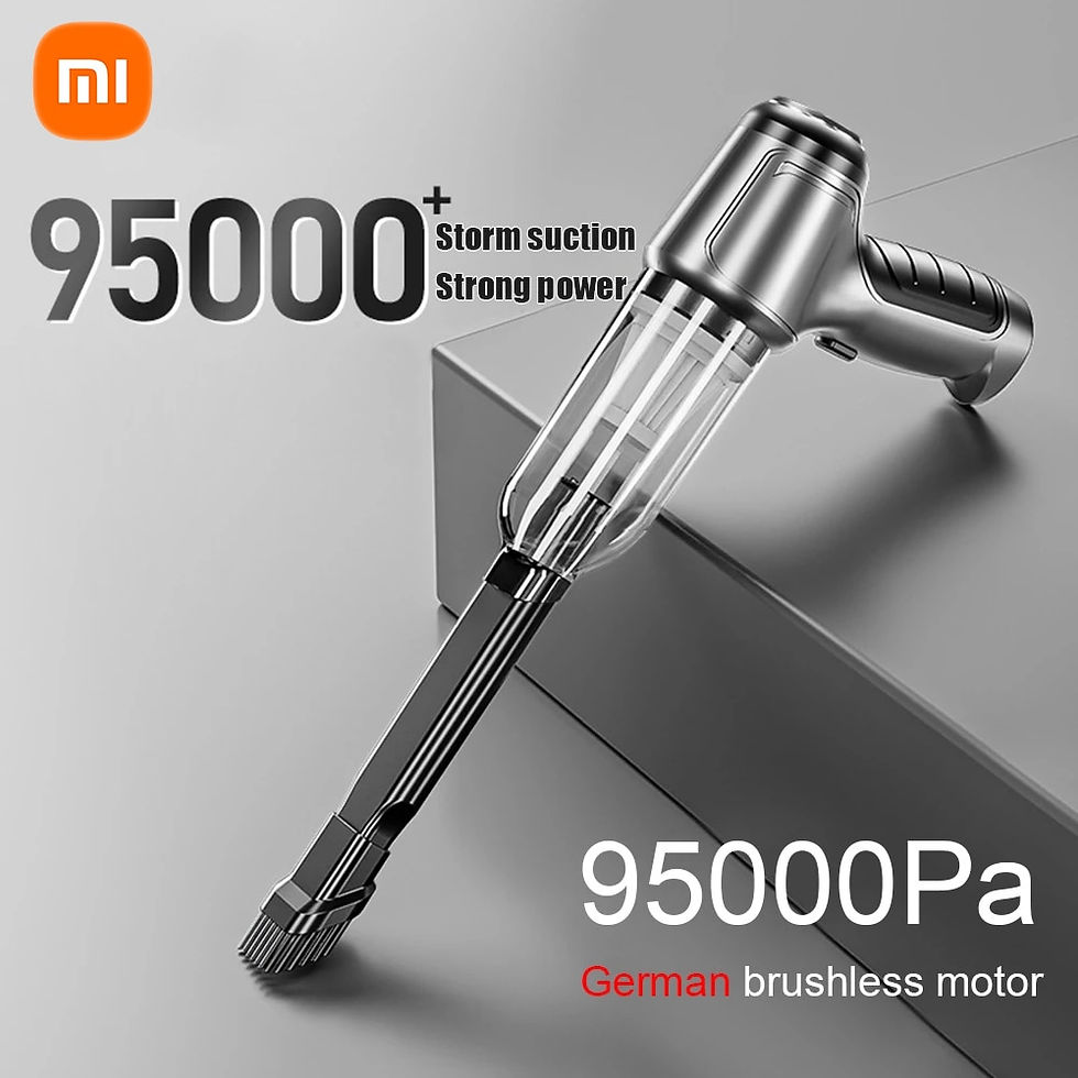 Thumbnail: Xiaomi 95000Pa 3in1 Wireless Portable Vacuum Cleaner Brushless Motor Wet and Dr