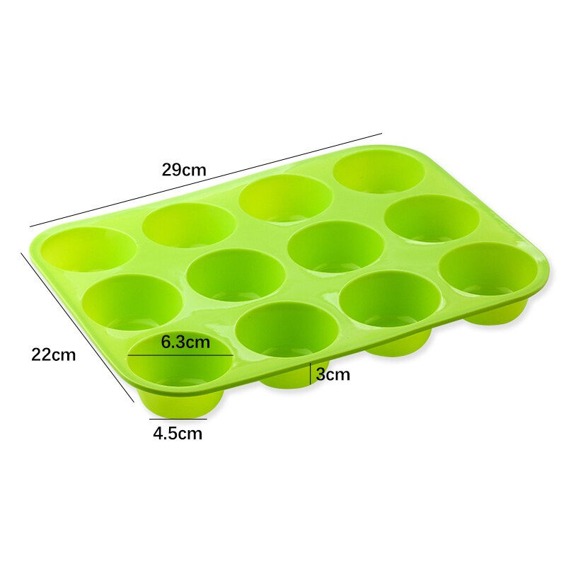 Miniature : Silicone Cake Mold Round Shape Rectangular Silicone Bread Pan Cake Round Shape 