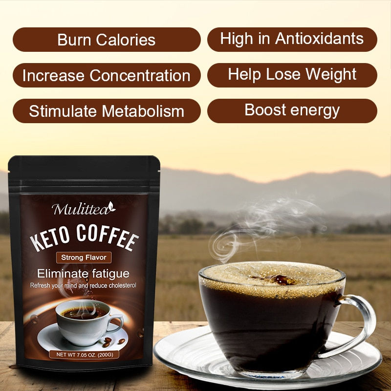 Miniature : Mulittea Hot Selling Natural Keto Powder Fat Burning for Body Belly Waist Losin
