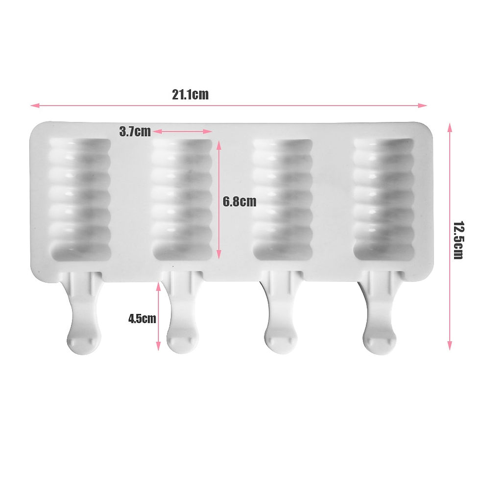 Miniature : 8 Hole Silicone Ice Cream Mold Magnum Silicone Mold DIY Fruit Juice Ice Pop Cub