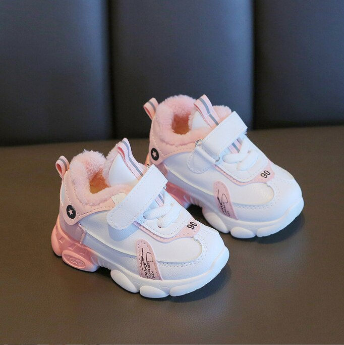 Miniaturbild: Kids Sneakers Children Casual Girls Boys Sports Shoes Baby Wear-resistant Soft 