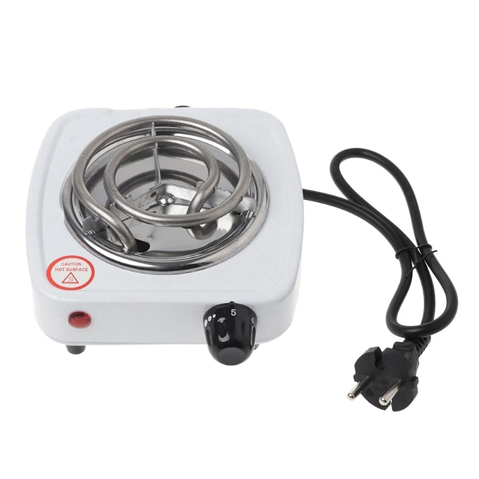 Thumbnail: 220V 500W Electric Stove Hot Plate Iron Burner Home Kitchen Cooker Coffee Heate