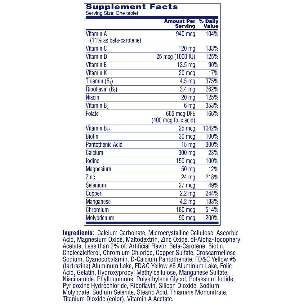Miniature : One A Day Women's 50+ Multivitamin Tablets, Multivitamins for Women, 65 Ct