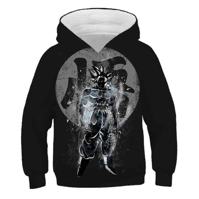 Thumbnail: Japan Anime Dragon-Ball Z Hoodies Casual Comfortable Tops 1 to 14 Years Old Boy