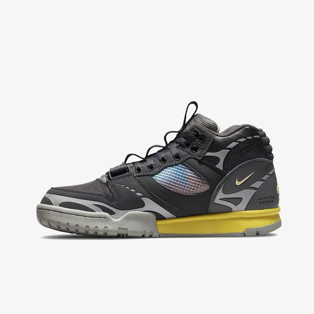 Original Nike Air Trainer 1 SP 'Dark Smoke Grey' Unisex Men Women Gray Sport Sh