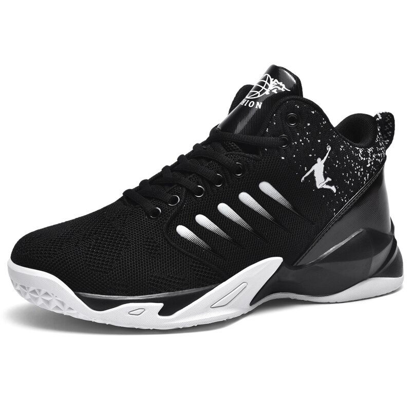 Thumbnail: New 2023 Leather Men's Jordan Sneaker Non-Slip Men Shoe Training Basketball Sho