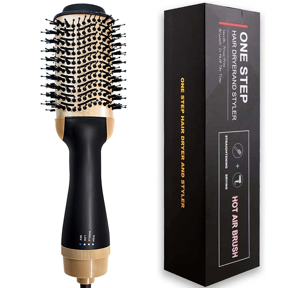 Thumbnail: 3 In 1 Hair Dryer Brush One-step Volumizer Blow Dryer Brush Hair Straightener C