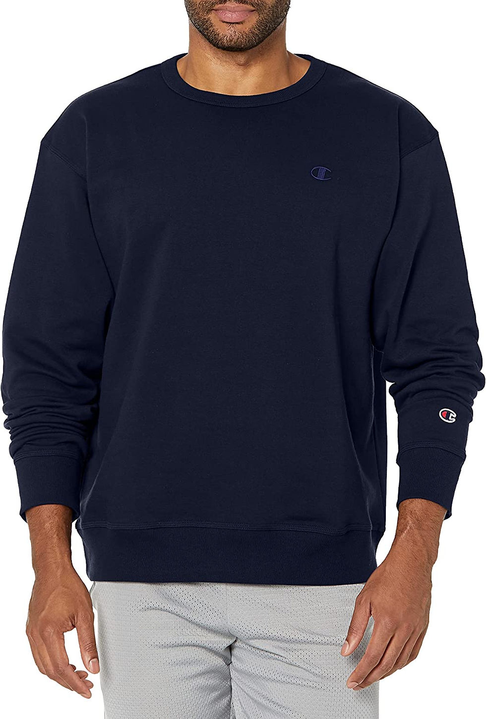 Thumbnail: Champion Powerblend Crewneck, Best Crew Sweatshirts for Men(reg. Or Big & Tall)