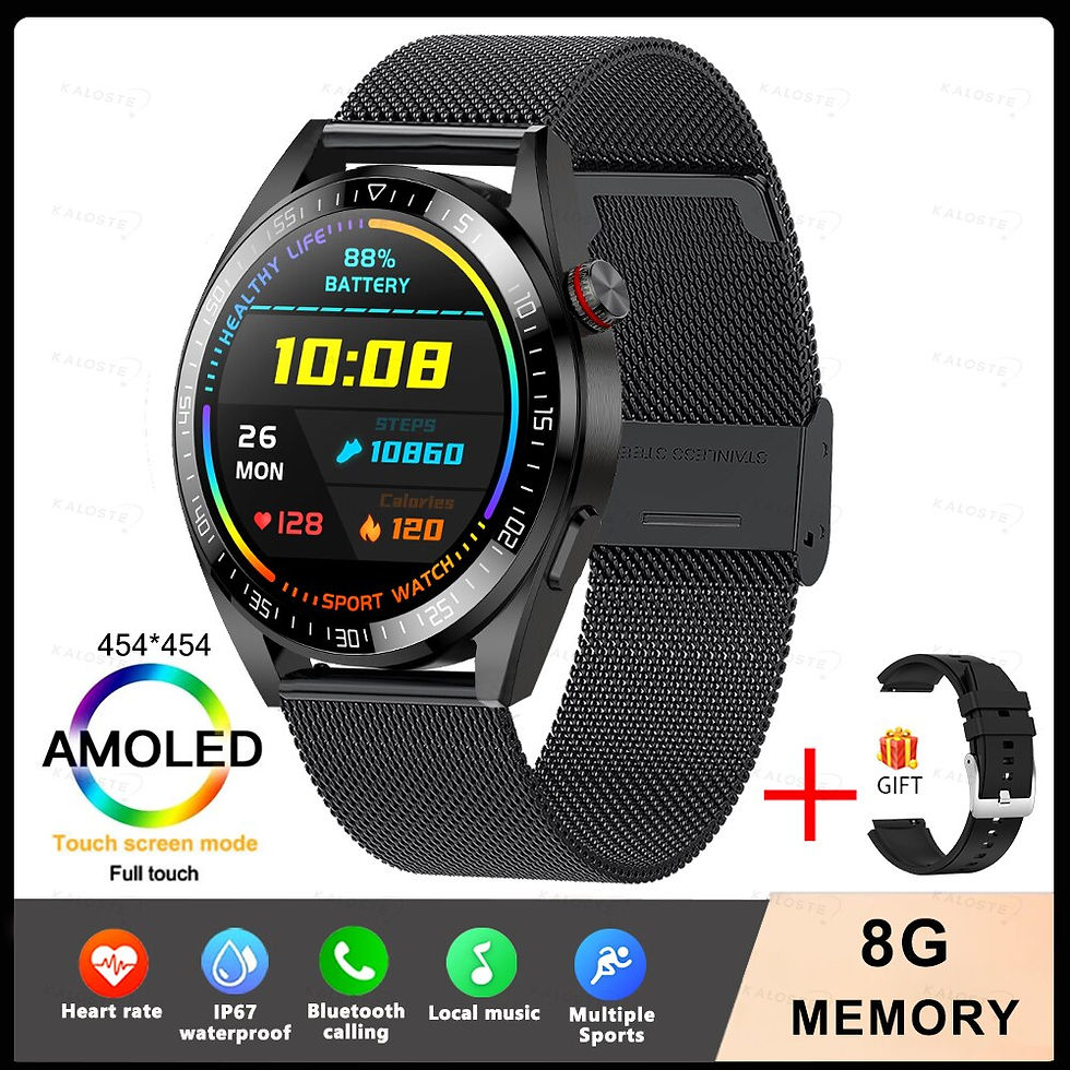 Thumbnail: 2023 New 454*454 Screen Smart Watch Men Always Display The Time Bluetooth Call 