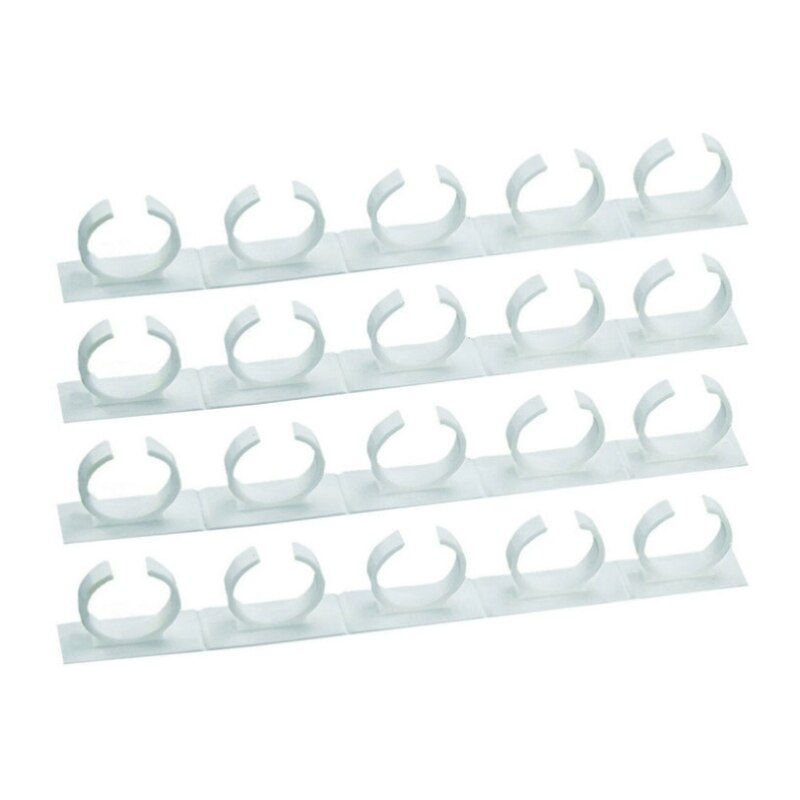 Thumbnail: 2/4PCS Kitchen Storage Clips Rack Wall Mount Spice Rack Seasoning Bottle Plasti