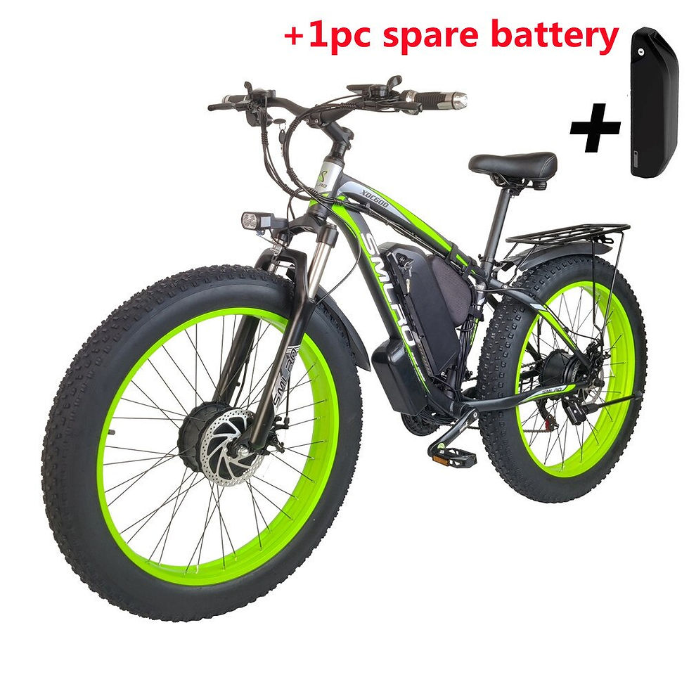 Thumbnail: 2000W Double Motor Powerful Electric Bicycle Smlro XDC600 Pro 48V 22.4Ah 35MPH 
